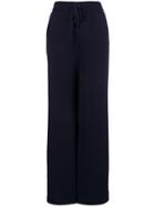 N.peal Contrast Stripe Trousers - Blue