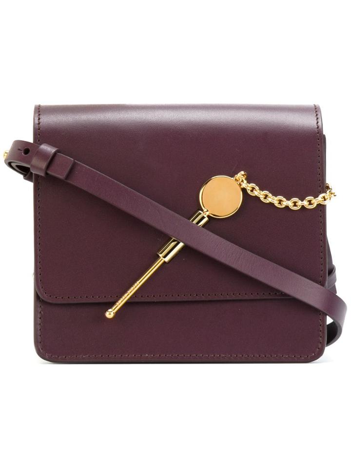 Sophie Hulme Small Purple Cocktail Stirrer Bag - Pink & Purple