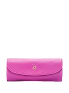 Rapport Lilac Smooth Leather Jewellery Roll With - Purple