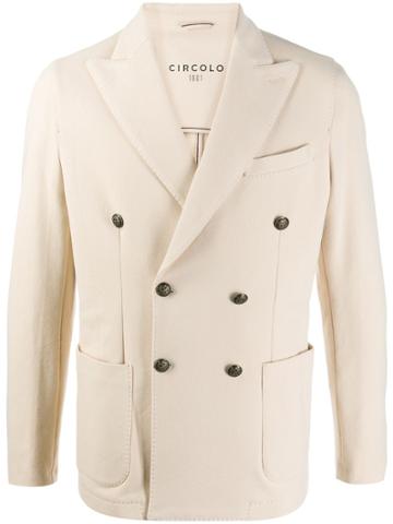 Circolo 1901 Double-breasted Jacket - Neutrals