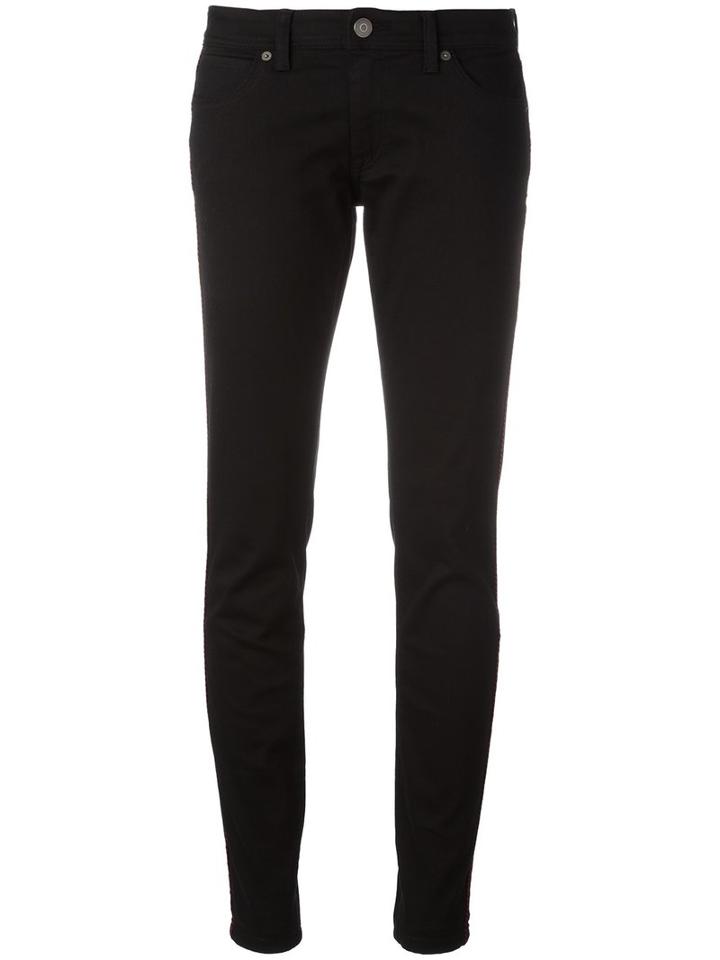 Burberry Skinny Jeans, Women's, Size: 31, Black, Cotton/polyester/spandex/elastane