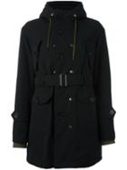 Equipe '70 Hooded Parka, Women's, Size: 40, Black, Acrylic/polyester/polyamide