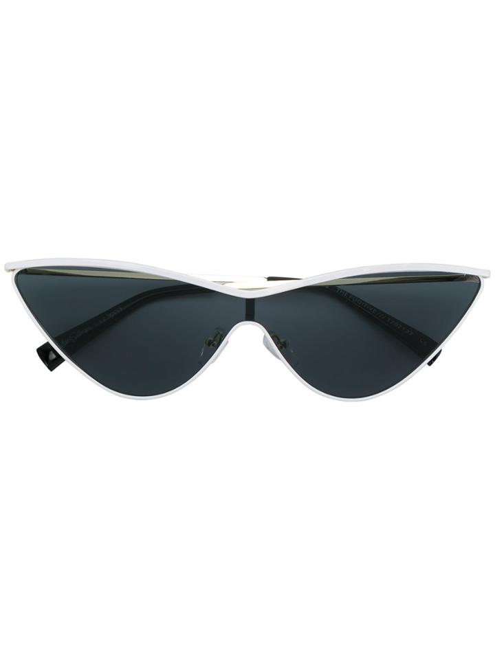 Le Specs The Fugitive Sunglasses - White