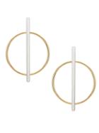 Egrey Geometric Single Earring, Women's, Metallic