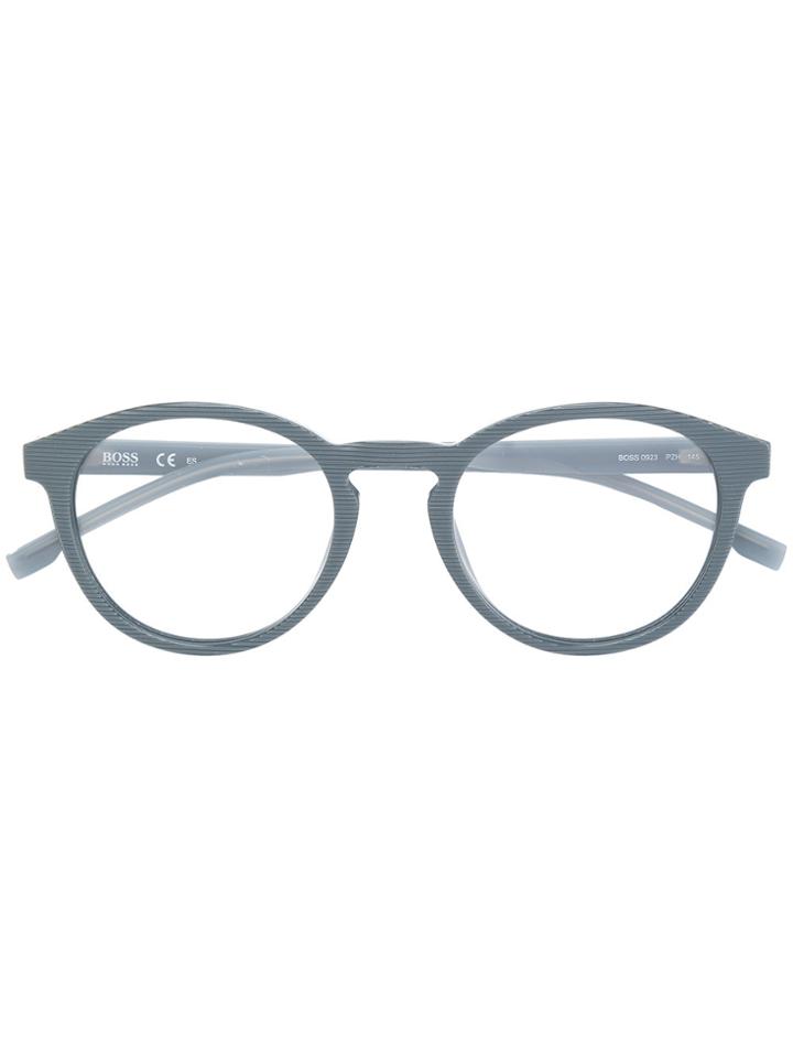 Boss Hugo Boss Round Frame Glasses - Grey