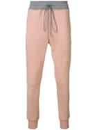 Oyster Holdings Lax Track Pants, Men's, Size: Large, Pink/purple, Cotton