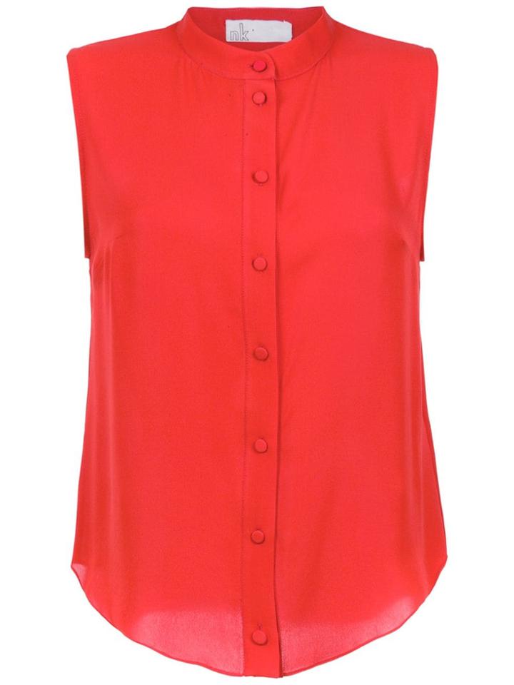 Nk Silk Shirt - Yellow