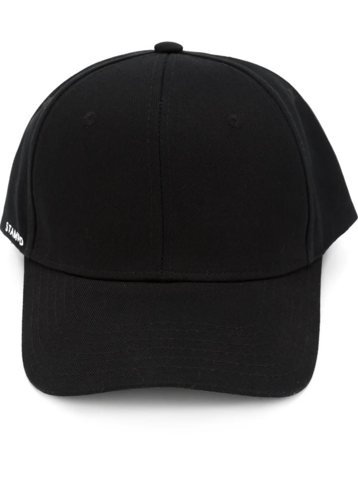 Stampd - Logo Sport Cap - Unisex - Cotton - One Size, Black, Cotton