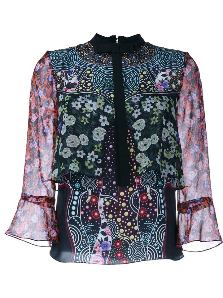 Mary Katrantzou Milana Silk Shirt