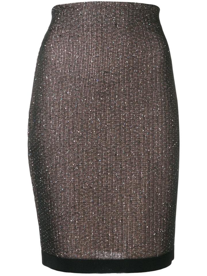 Balmain Jupe Construction - Black