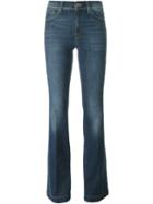 7 For All Mankind Flared Jeans, Women's, Size: 25, Blue, Cotton