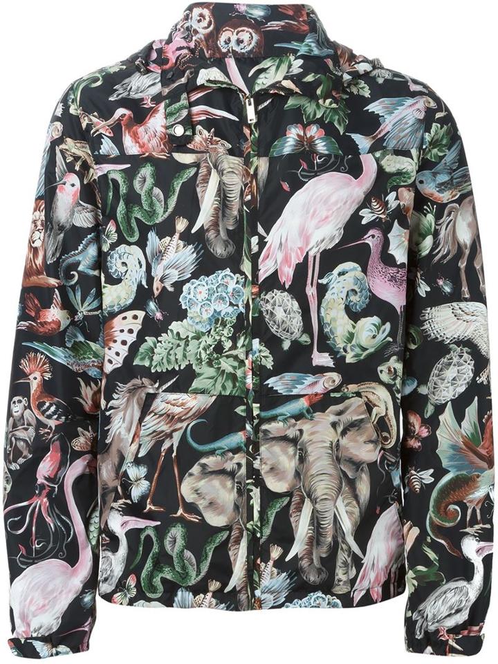 Valentino Animal Print Jacket