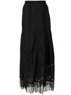 Diesel Embroidered Skirt - Black