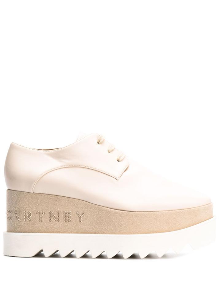 Stella Mccartney Elyse Platform Shoes - Neutrals