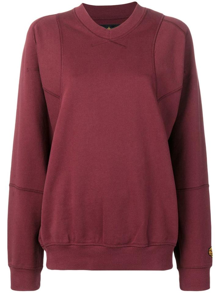 Vivienne Westwood Anglomania Oversized Sweatshirt - Red