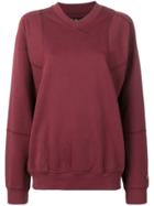 Vivienne Westwood Anglomania Oversized Sweatshirt - Red