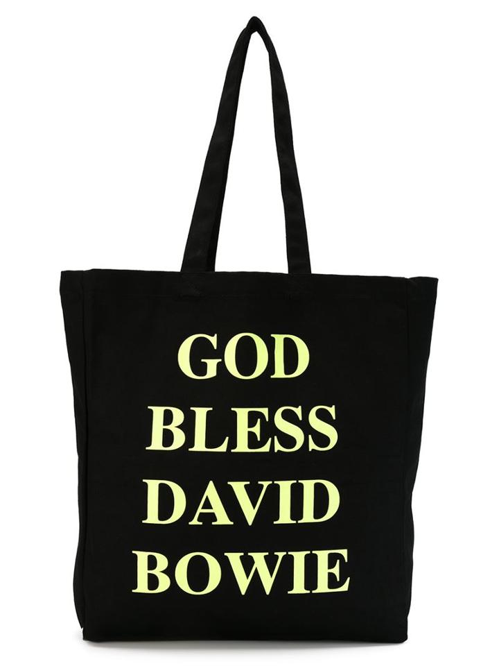 House Of Voltaire Jeremy Deller God Bless David Bowie Tote