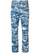 Off-white Printed Jeans - Blue