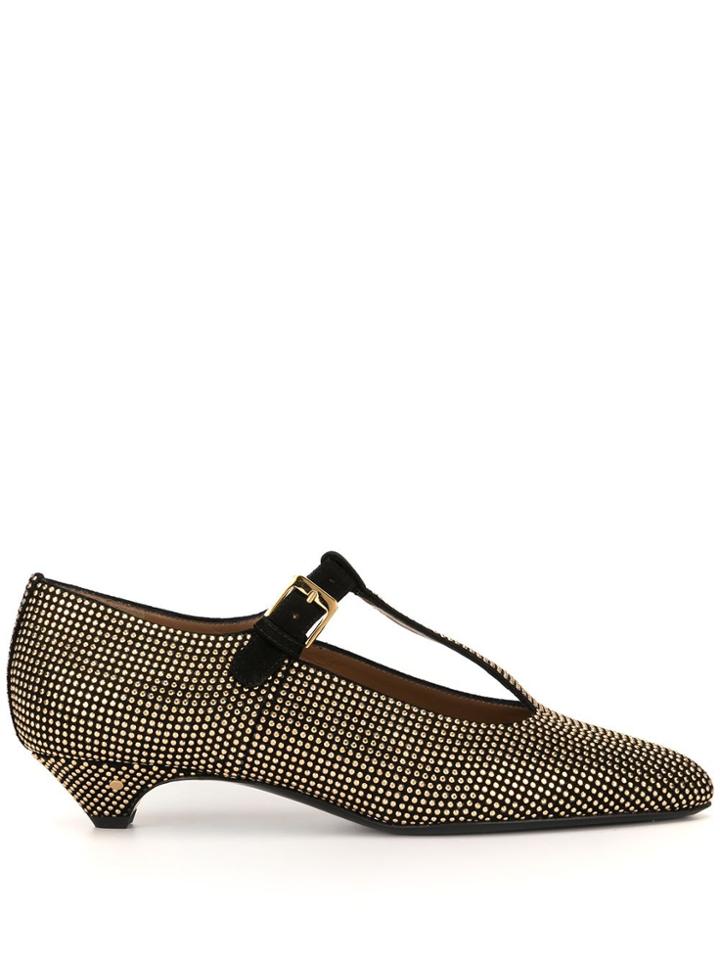 Laurence Dacade Vroni Studded Pumps - Gold