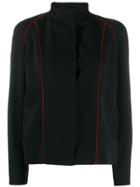 Jean Louis Scherrer Pre-owned Lined Detail Jacket - Black