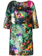 Mary Katrantzou Floral V-neck Dress - Multicolour