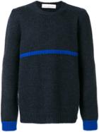 Golden Goose Deluxe Brand Contrast Detail Sweater - Blue