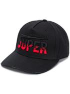 Vision Of Super Logo Embroidered Cap - Black