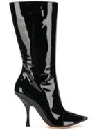 Y/project Pointed Toe Boots - Black