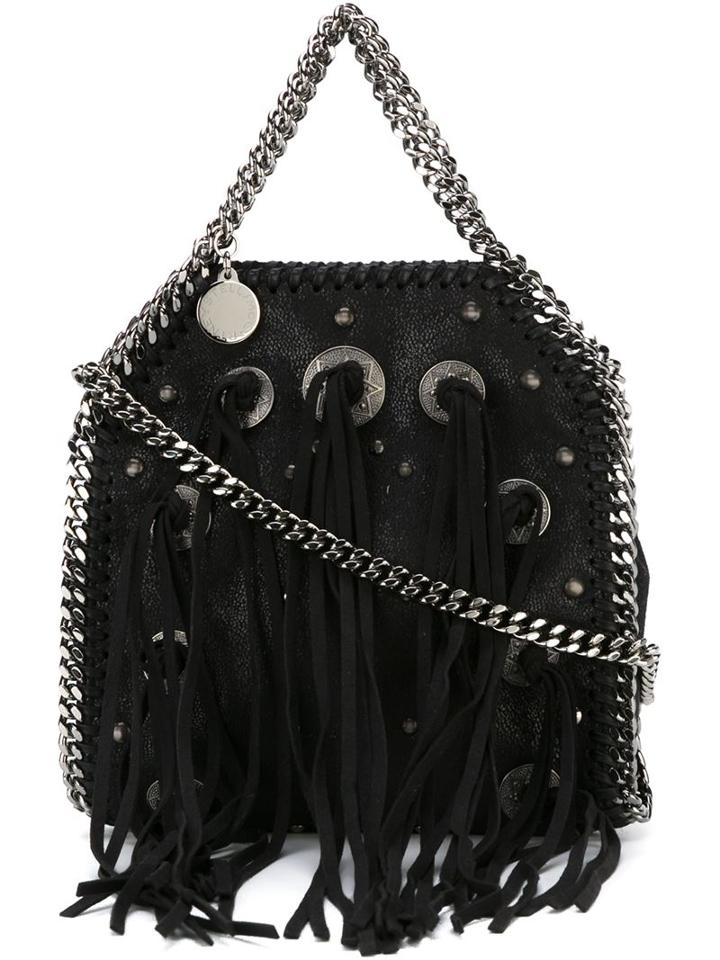 Stella Mccartney Small 'falabella' Fringed Tote