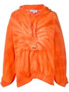 Collina Strada Tie-dye Print Hoodie - Orange