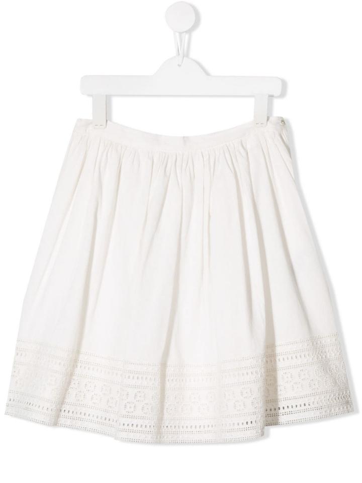 Bonpoint Teen A-line Skirt - White