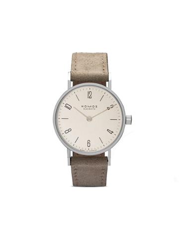 Nomos Tangente Duo 33mm - White, Silver-plated