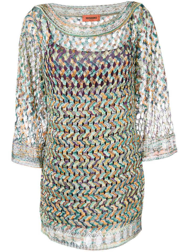 Missoni Woven Shift Dress - Multicolour