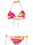 Emilio Pucci - Patterned Two-piece Bikini - Women - Polyamide/spandex/elastane - 42, Polyamide/spandex/elastane