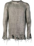 Avant Toi Fisherman Knit Sweater - Nude & Neutrals