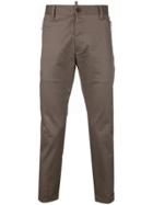 Dsquared2 Zip-detail Tailored Trousers - Brown