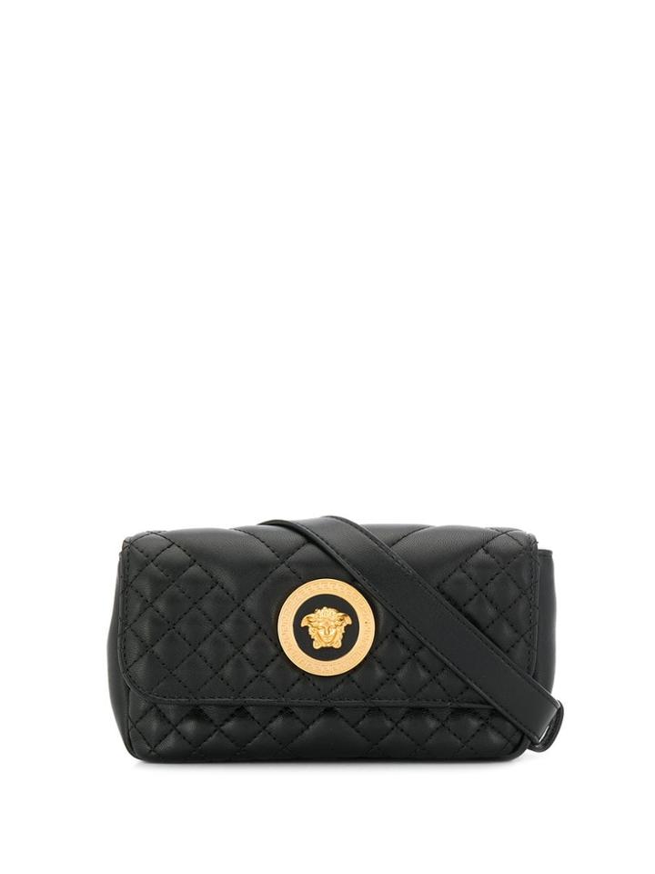 Versace Medusa Logo Belt Bag - Black