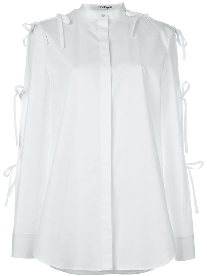 Chalayan Tie Sleeve Shirt
