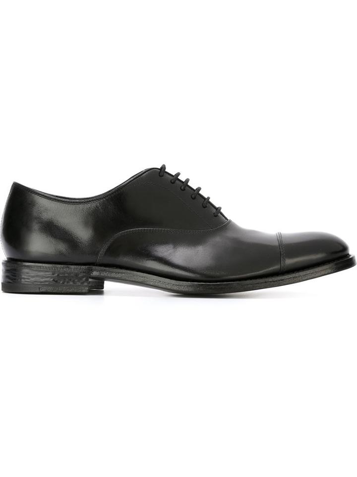 Henderson Baracco Oxford Shoes, Men's, Size: 43.5, Black, Leather