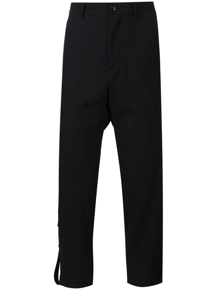 Yohji Yamamoto Cropped Pants - Black