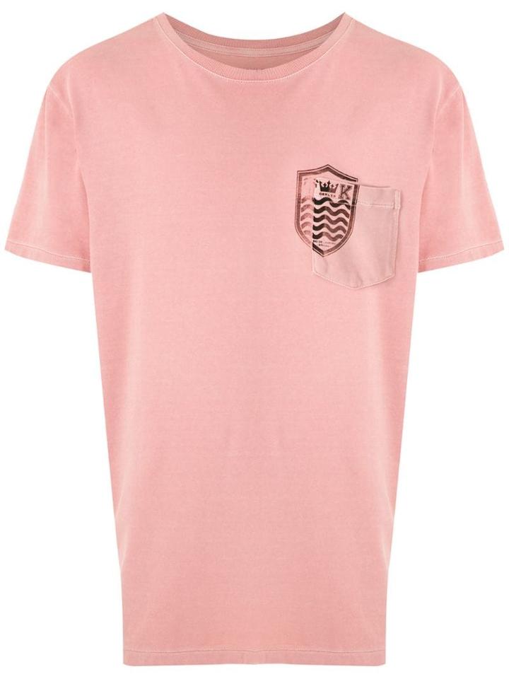 Osklen Brasão Print T-shirt - Pink