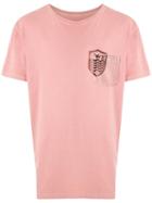 Osklen Brasão Print T-shirt - Pink
