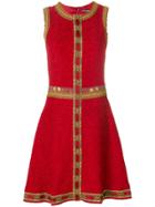 Dolce & Gabbana Embroidered Trim Dress