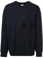 Wooyoungmi Embroidered Flower Jumper - Blue