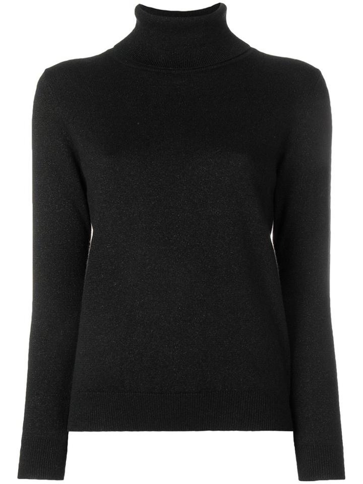 N.peal Turtle Neck Jumper - Black