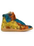 Maison Margiela Future Hi-top Sneakers, Men's, Size: 40.5, Rubber/feather/leather
