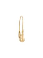 Maria Black Pebble Mini Earring - Gold