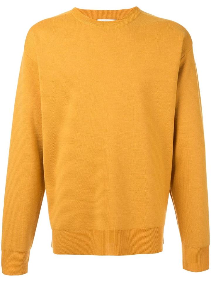 Wooyoungmi Crew Neck Jumper - Yellow