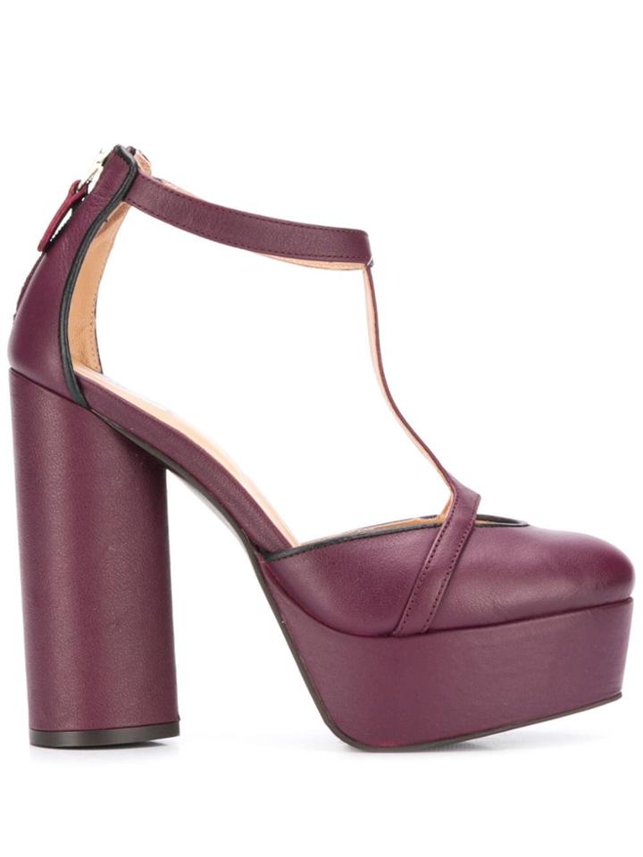Tommy Hilfiger Platform Pumps - Purple