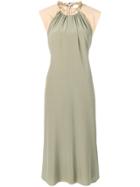 Chloé Sleeveless Chain Dress - Green